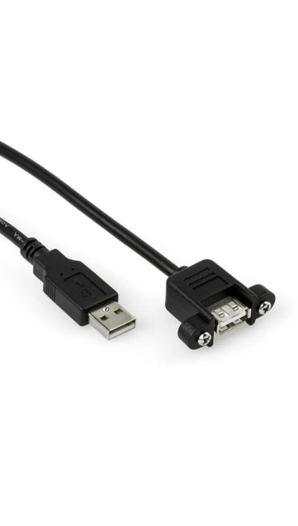 رابط USB سیم دار پنلی